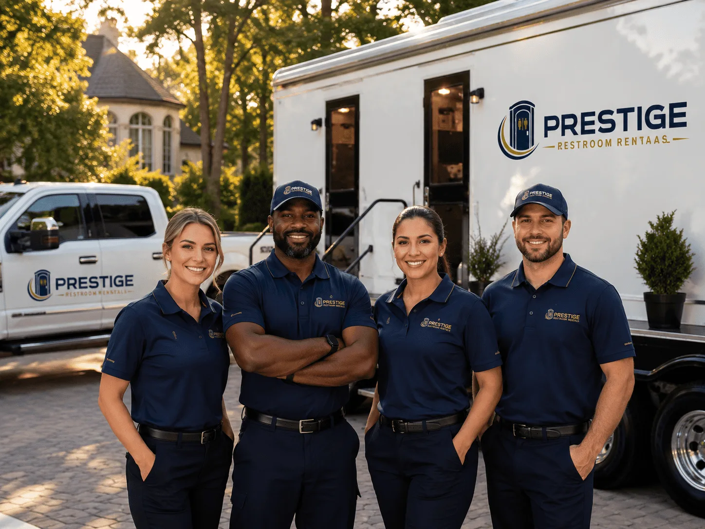 Trusted Luxury Portable Restrooms company in Potomac, IL